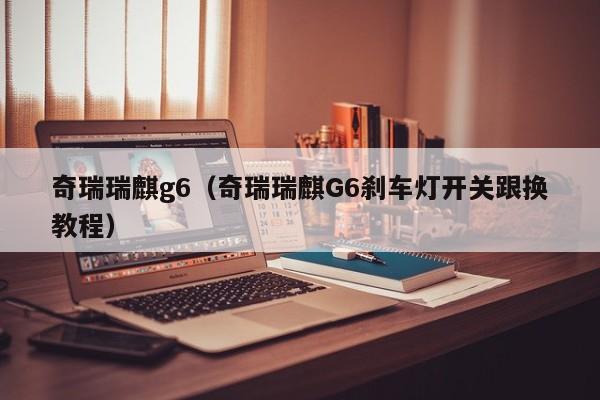 奇瑞瑞麒g6（奇瑞瑞麒G6刹车灯开关跟换教程）