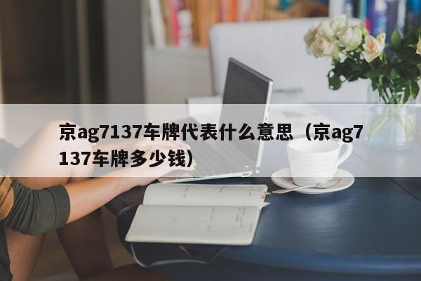 京ag7137车牌代表什么意思（京ag7137车牌多少钱）
