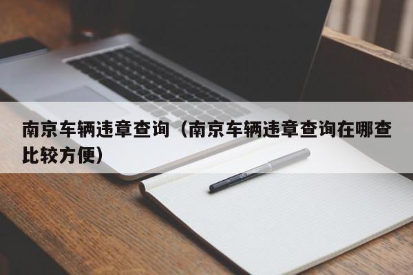 南京车辆违章查询（南京车辆违章查询在哪查比较方便）