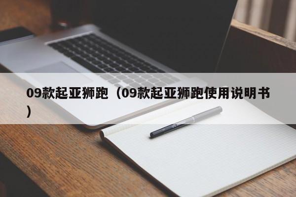09款起亚狮跑（09款起亚狮跑使用说明书）